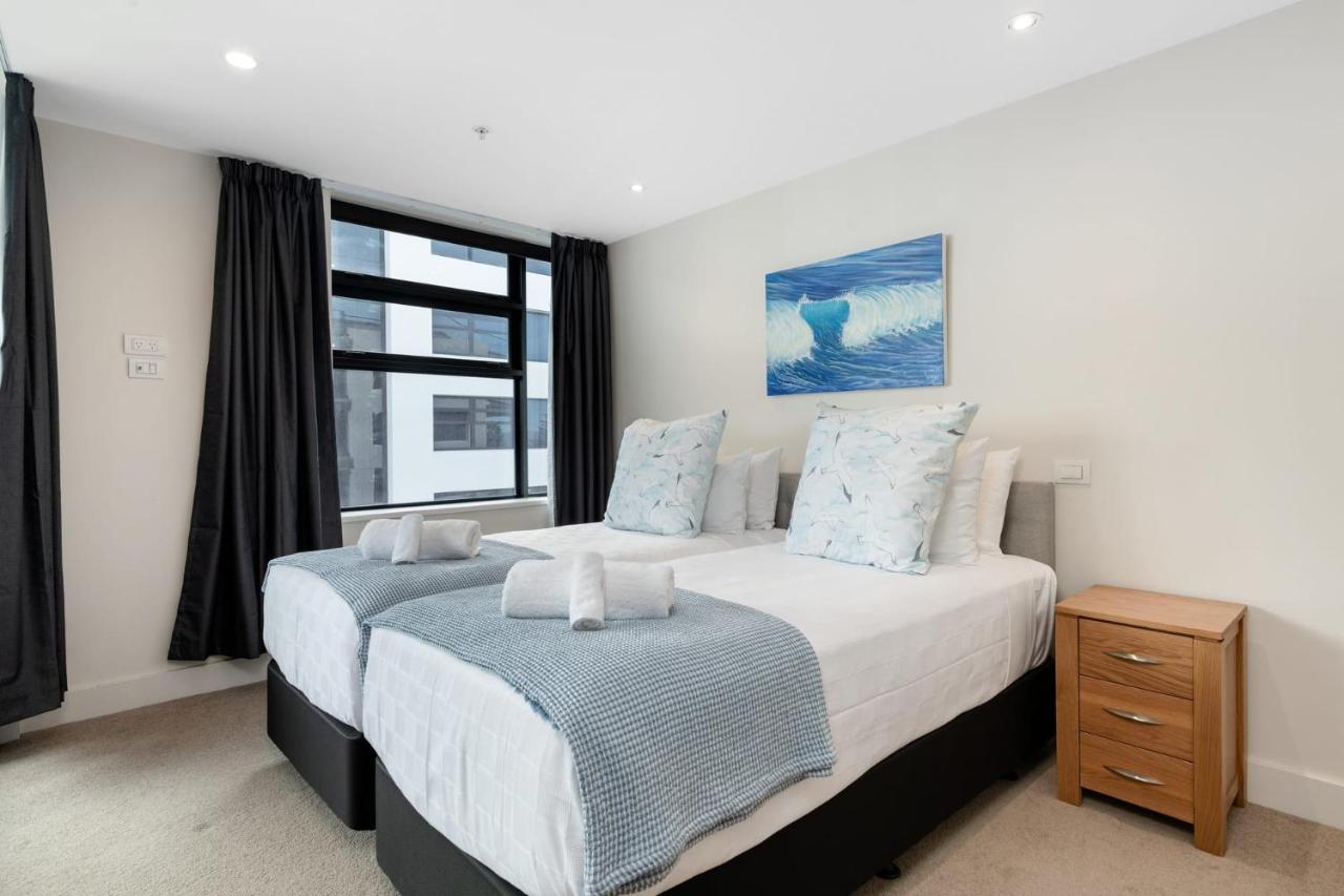 Апартаменти Superb Elevated Views Of Harbour With Heated Pool, Gym & Parking Маунт-Маунгануй Екстер'єр фото